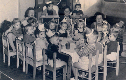 Birthday party - 1955